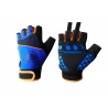 GUANTE MUSCULACIÓN AZUL/NARANJA