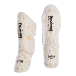 PAR ESPINILLERAS FULLBOXING HAMMER BLANCA