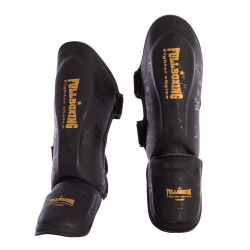 PAR ESPINILLERAS FULLBOXING HAMMER NEGRO